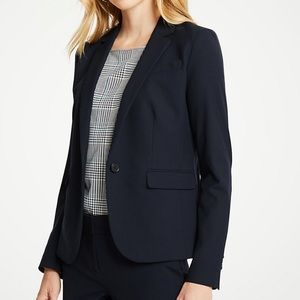 Ann Taylor Navy Blazer Size 14